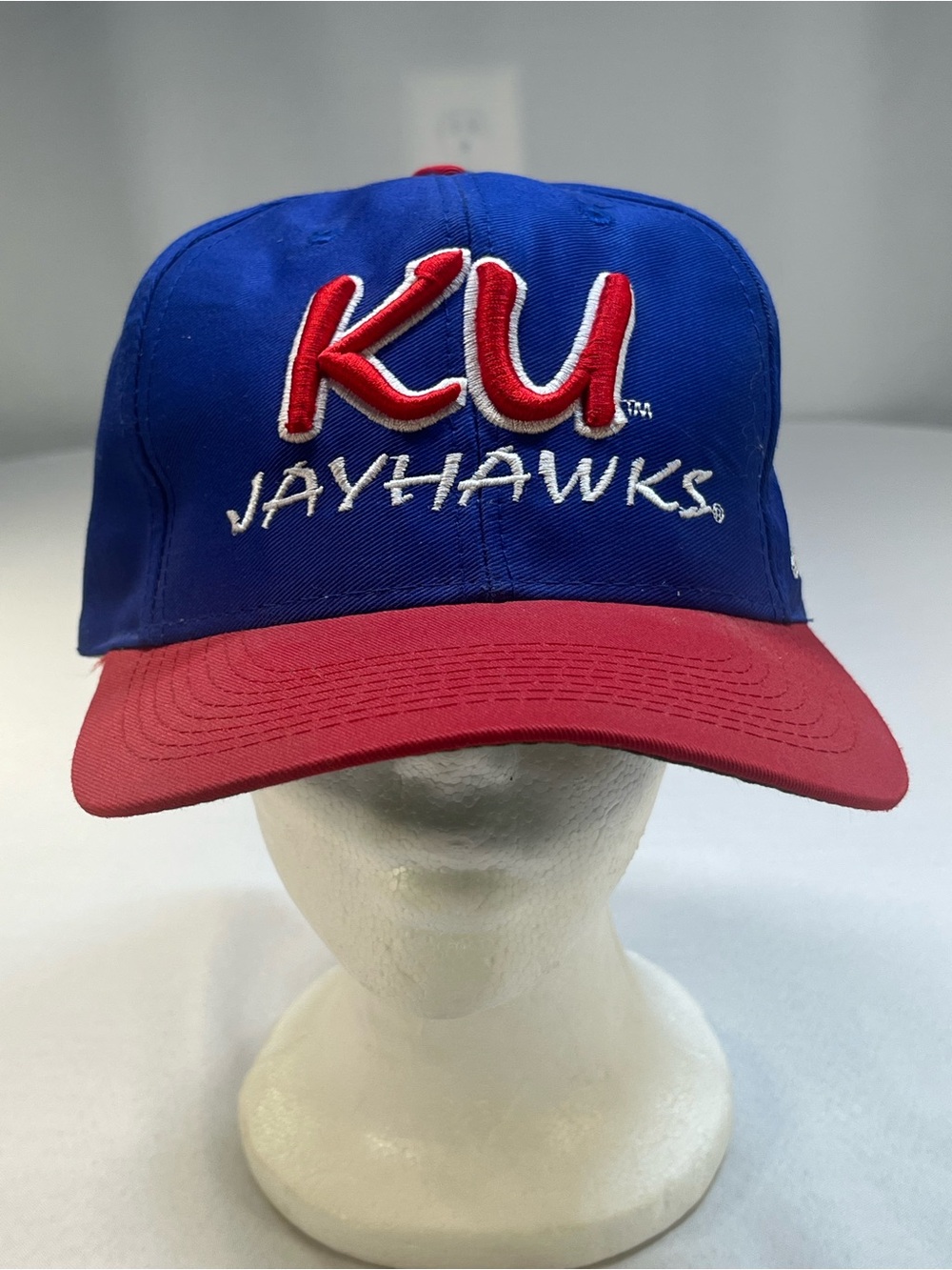 Falcon Kansas Jayhawks NCAA Licensed Embroidered Logo Vintage Baseball Hat